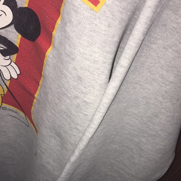 Vintage Disney Mickey Mouse grey sweater pullover size extra large women’s - Picture 5 of 13